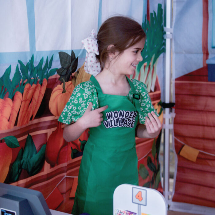 Wonder Village Childrens Parties Apron